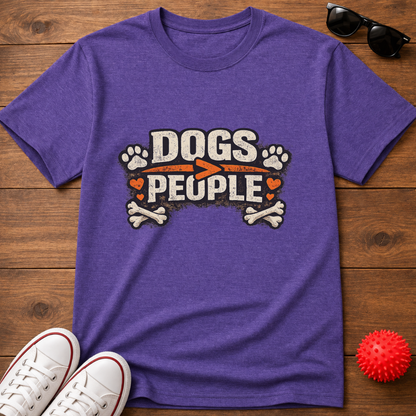 Greater Than People Tee