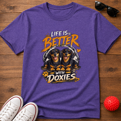 Better With Doxies Tee