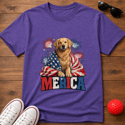 Patriotic Retriever Tee