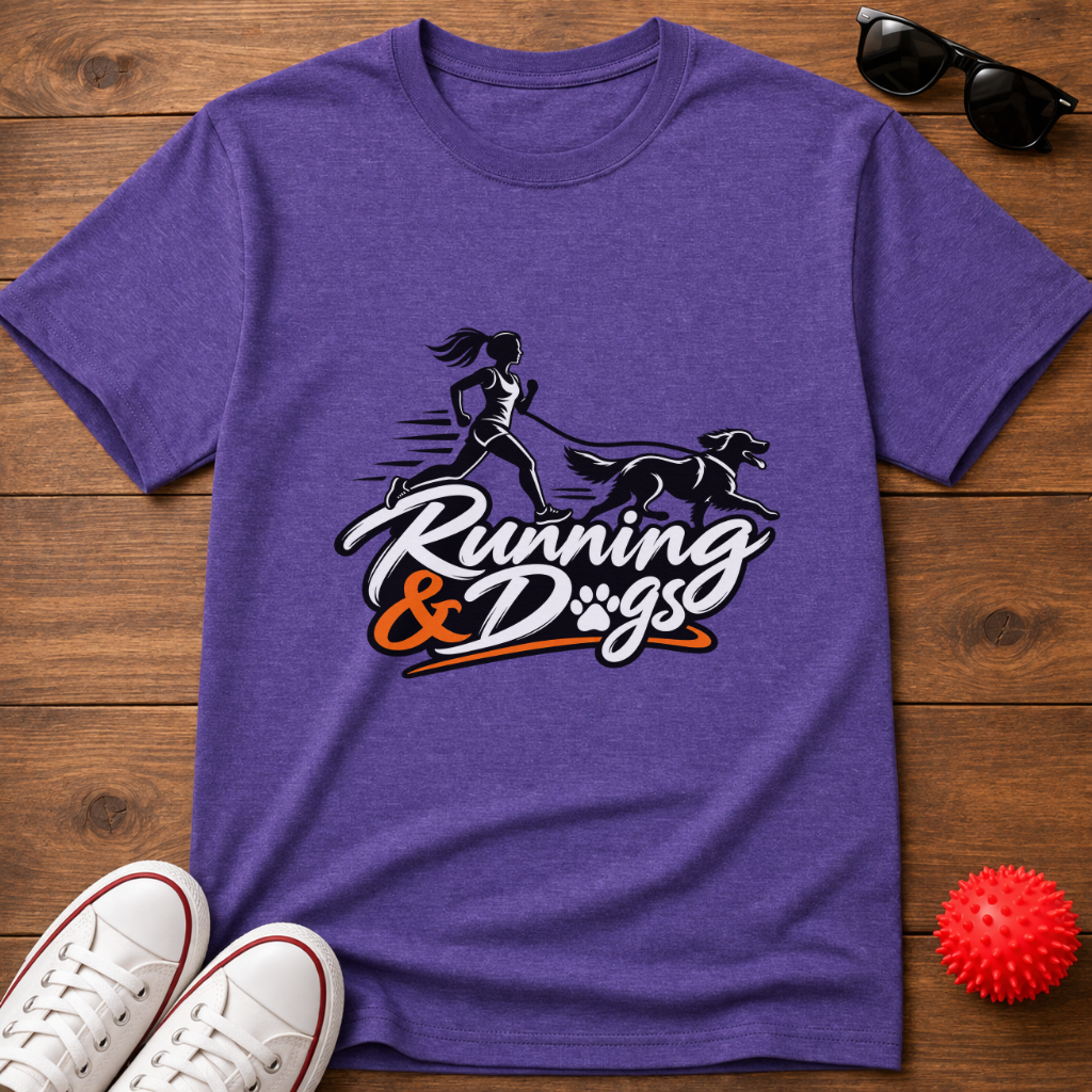 Running & Dogs Tee