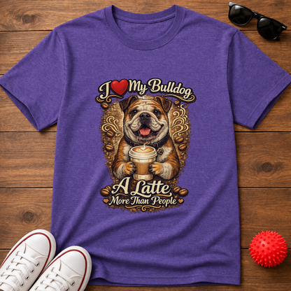 Bulldog A Latte Tee