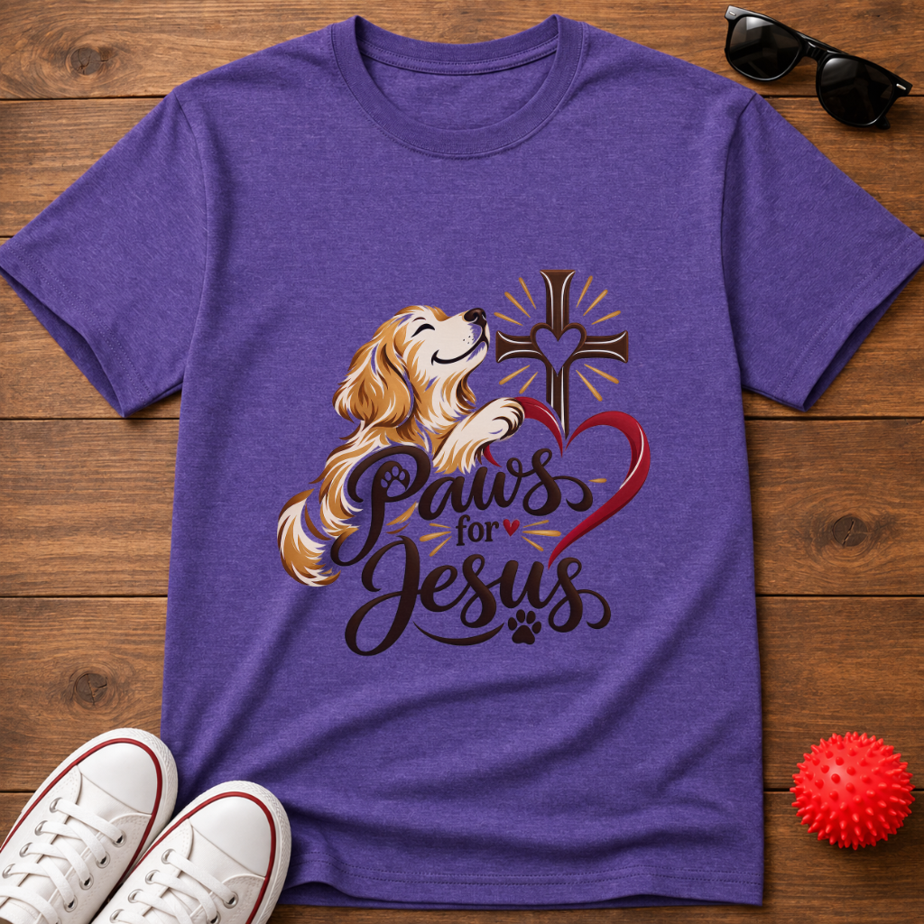 Paws For Jesus Tee