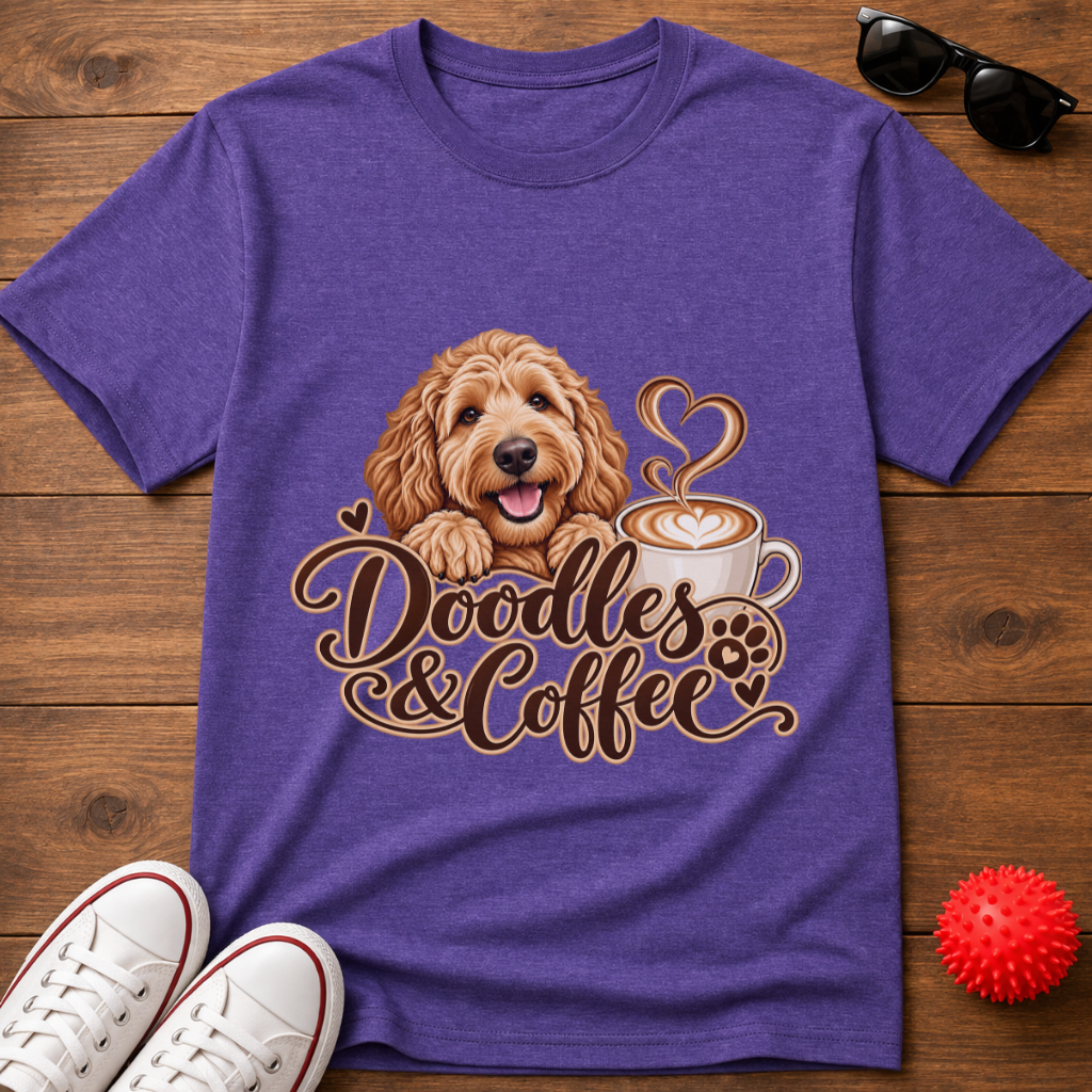 Doodles & Coffee Tee