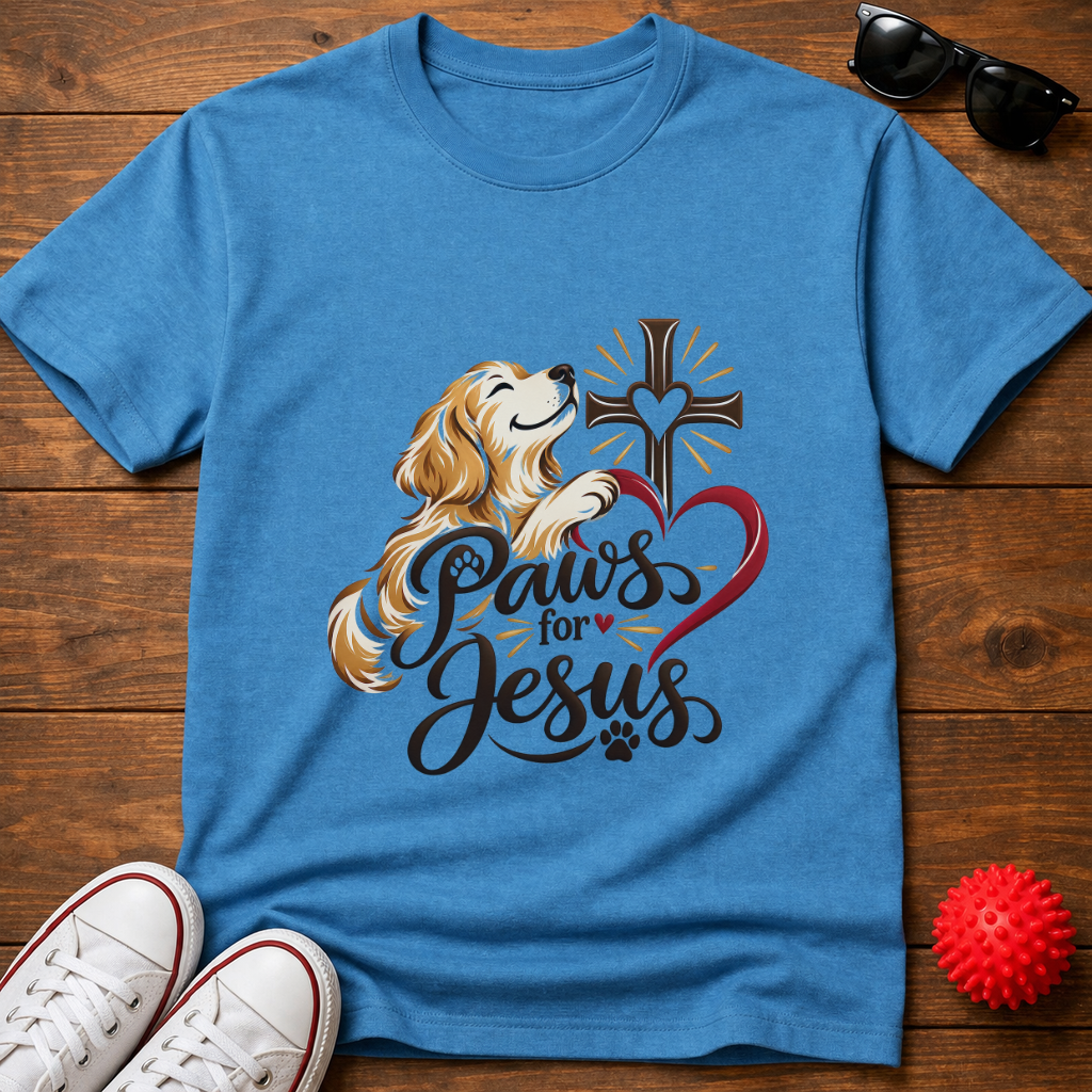 Paws For Jesus Tee