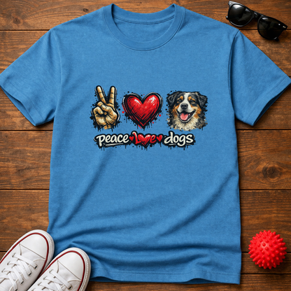 Peace Love Aussie Tee