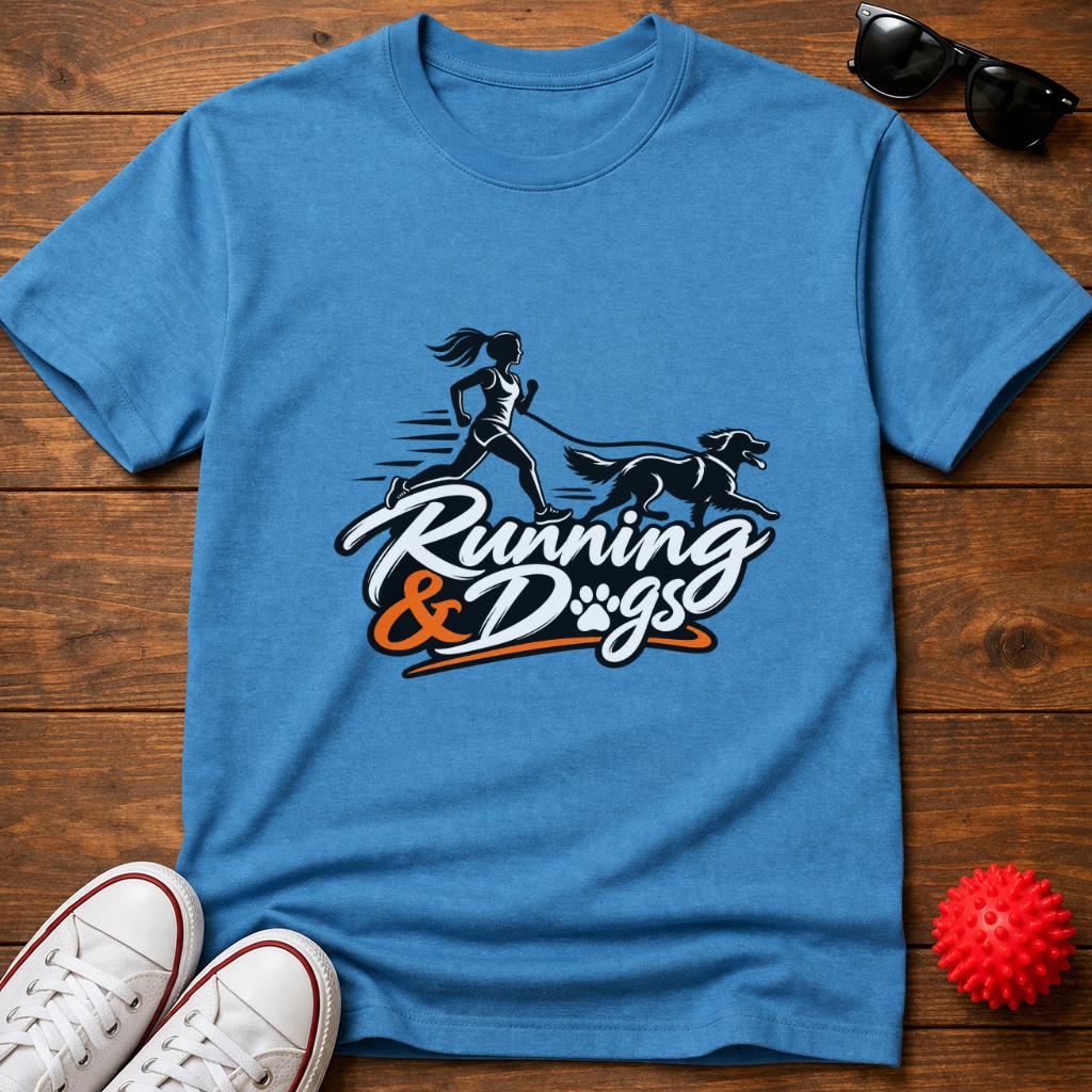 Running & Dogs Tee
