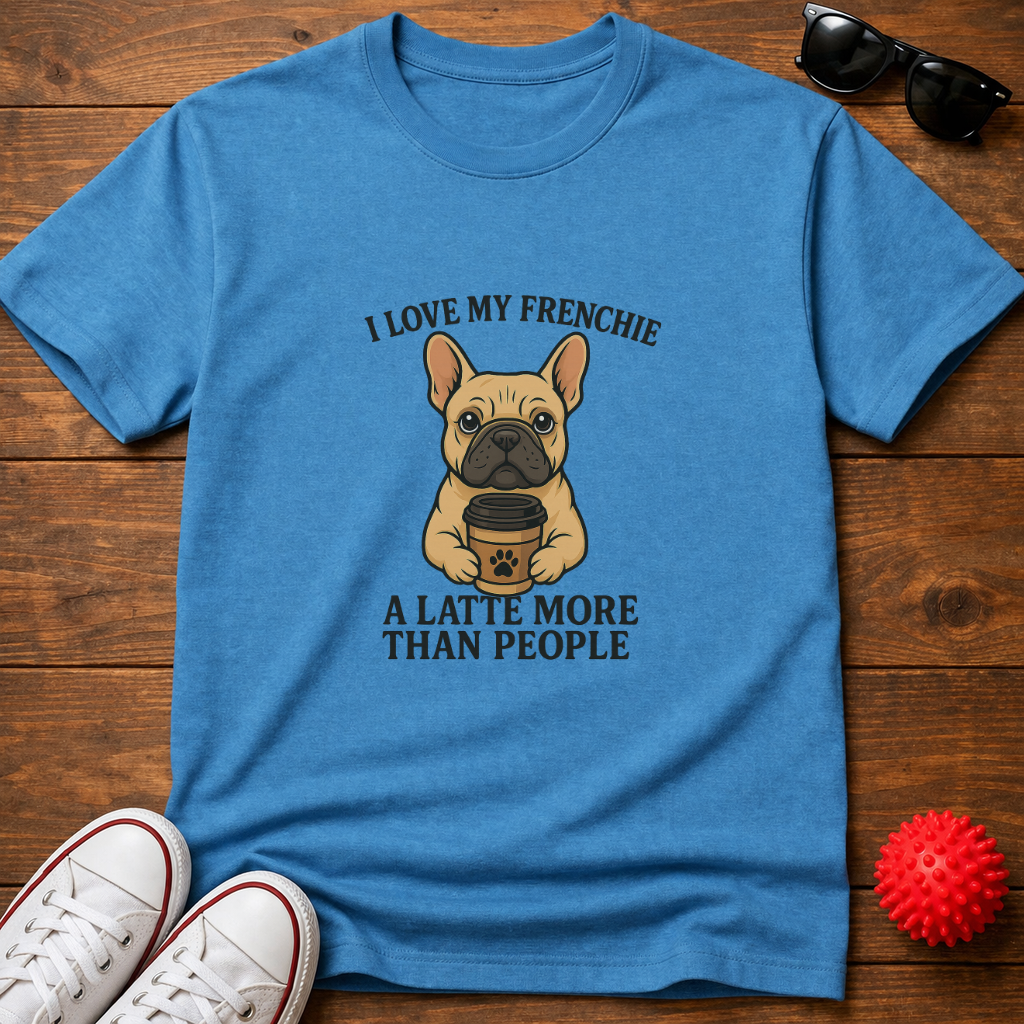 Frenchie Latte Tee