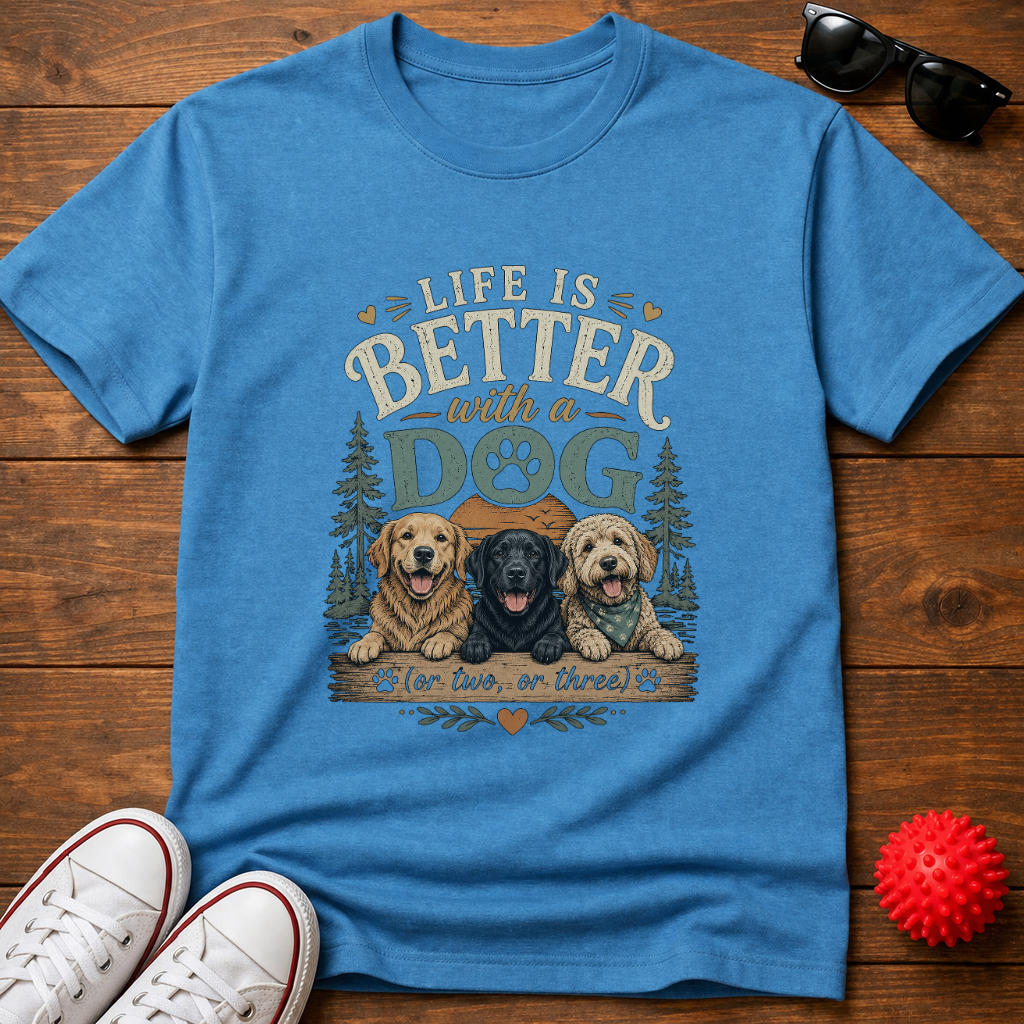 Better With A Dog Tee
