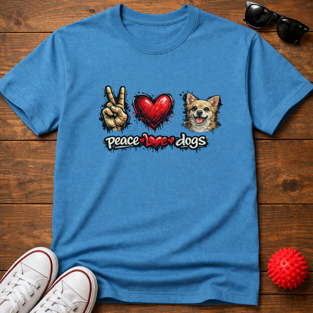 Peace Love Chihuahua Tee