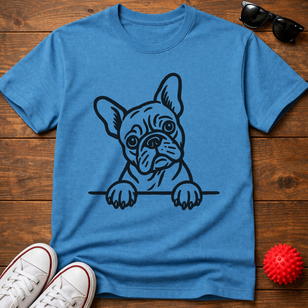 Curious Frenchie Tee