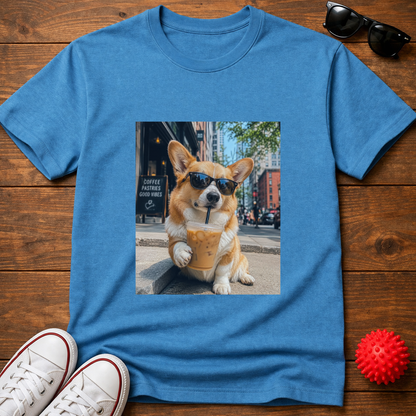 Corgi Coffee Tee