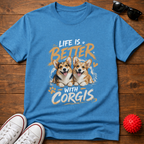 Better With Corgis Tee
