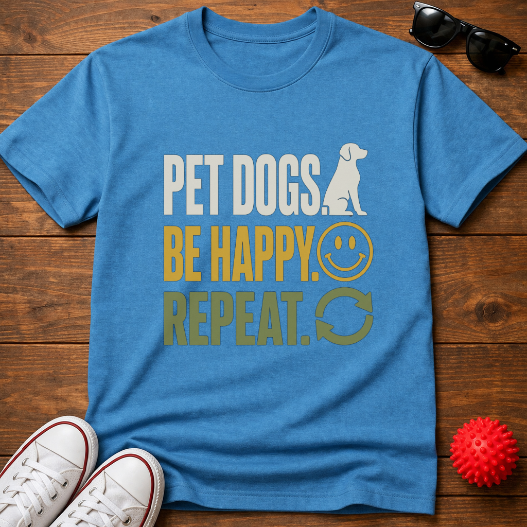 Pet Happy Repeat Tee
