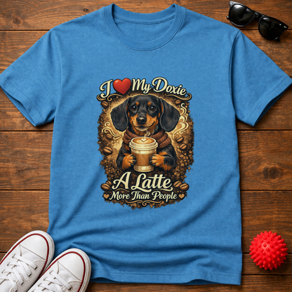 Dachshund Latte Tee