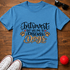 Introvert Discuss Dogs Tee