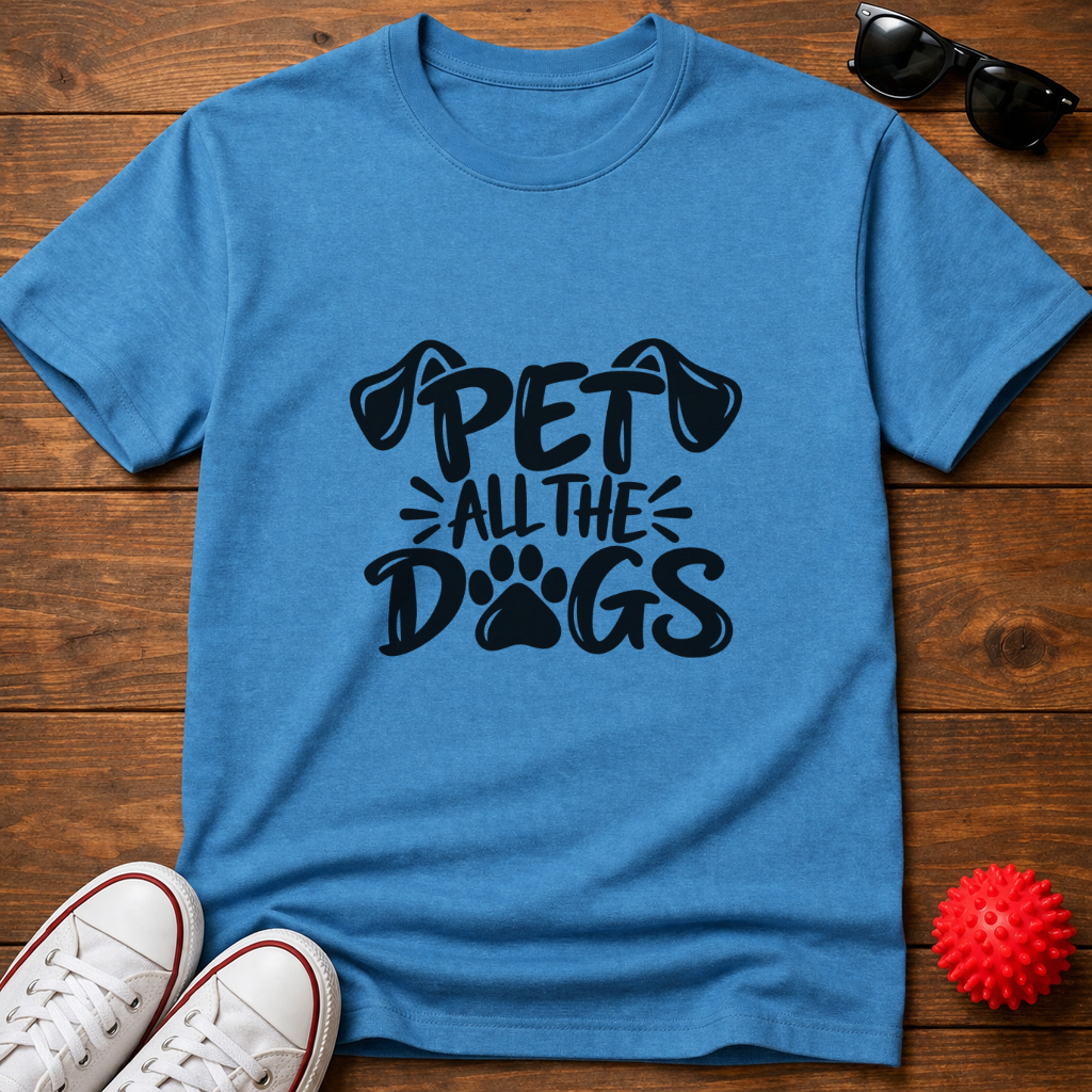 Pet All The Dogs Tee