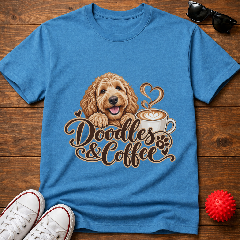 Doodles & Coffee Tee