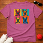 Pop Art German Shepherd Tee