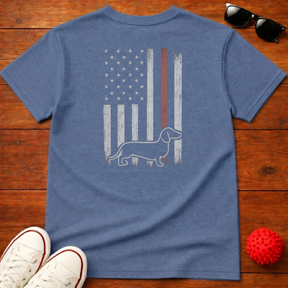 Doxie Flag Tee