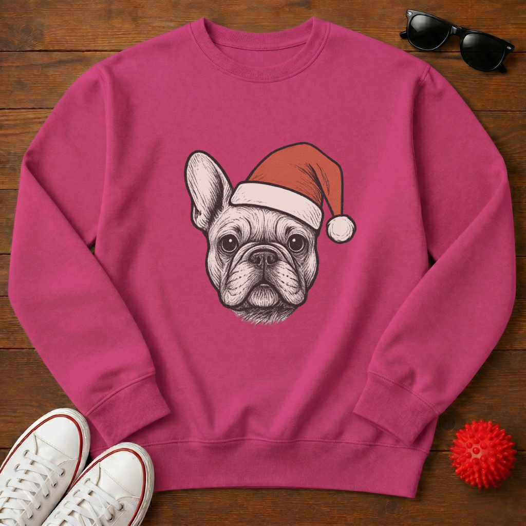 Frenchie Santa Sweatshirt