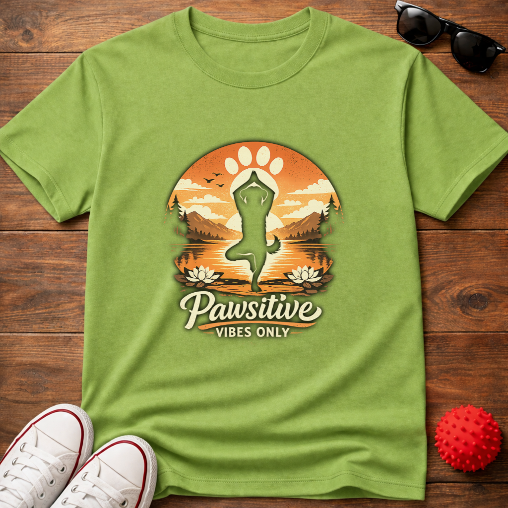 Pawsitive Vibes Only Tee