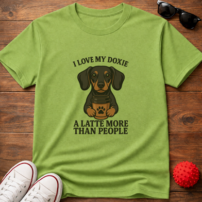 Doxie Latte Tee