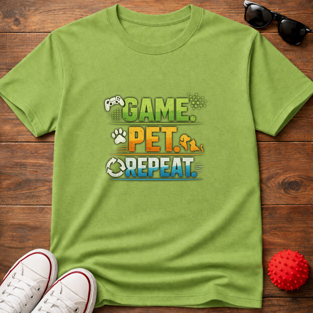 Game Pet Repeat Tee