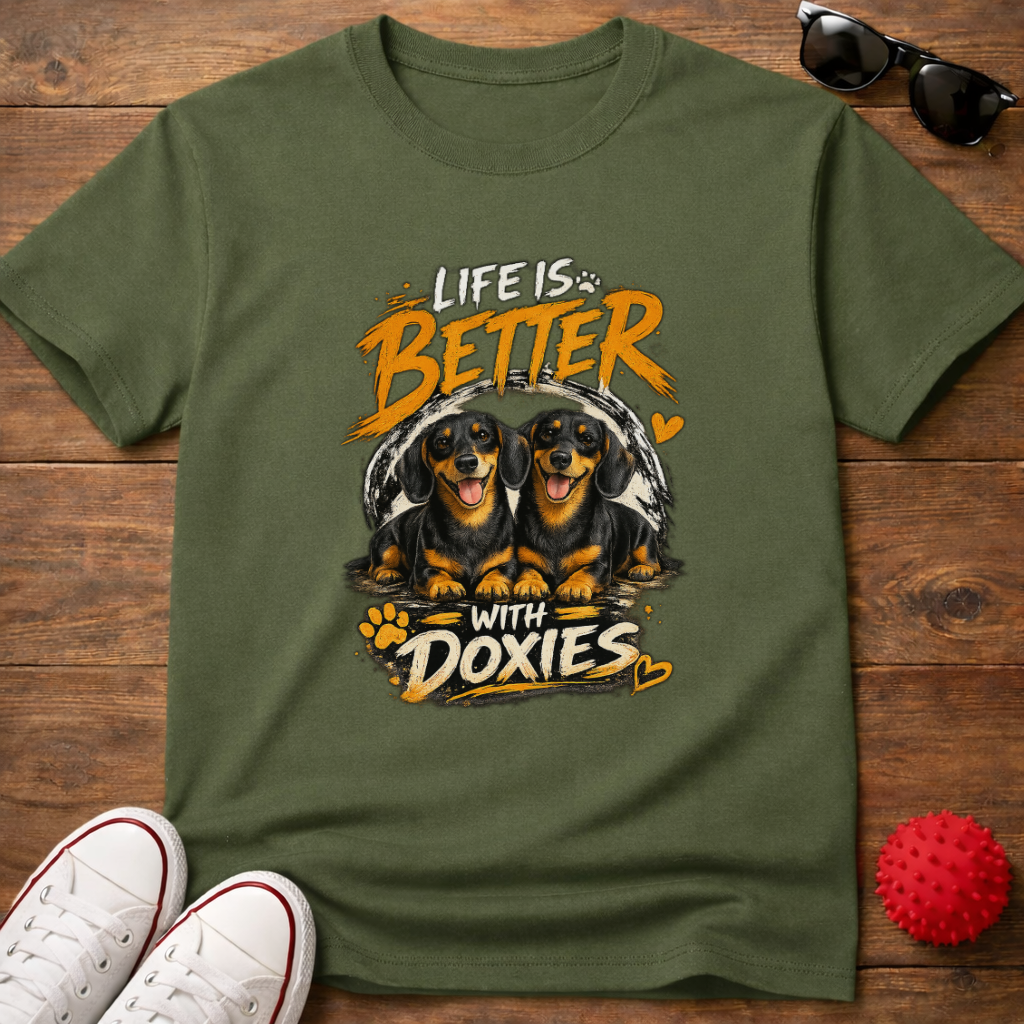 Better With Doxies Tee