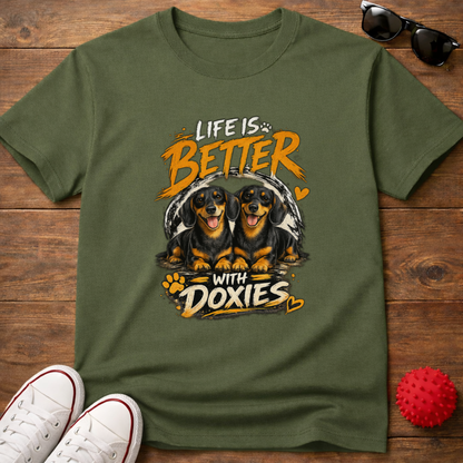 Better With Doxies Tee