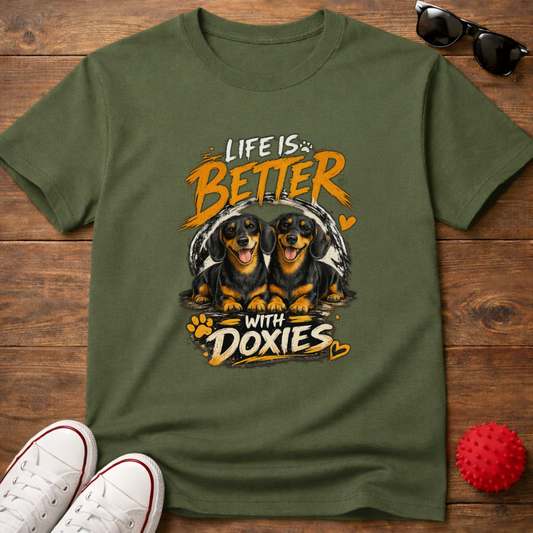 Better With Doxies Tee