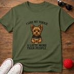 Yorkie Latte Tee