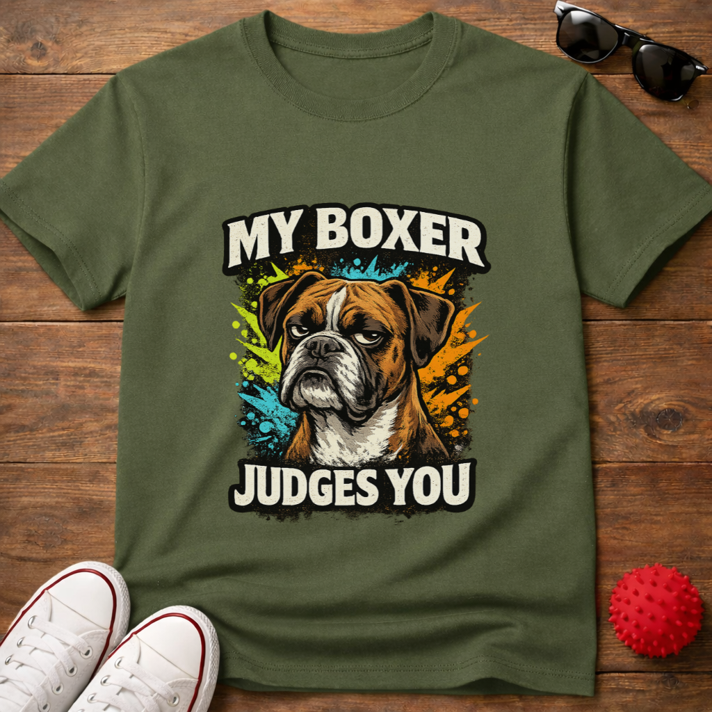 Boxer Judges Tee