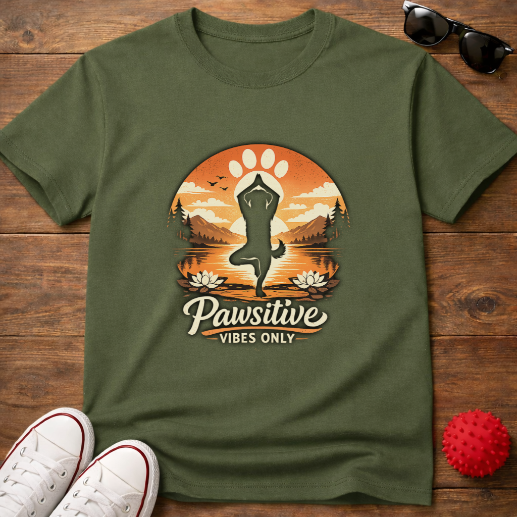 Pawsitive Vibes Only Tee