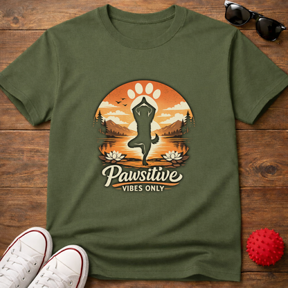 Pawsitive Vibes Only Tee