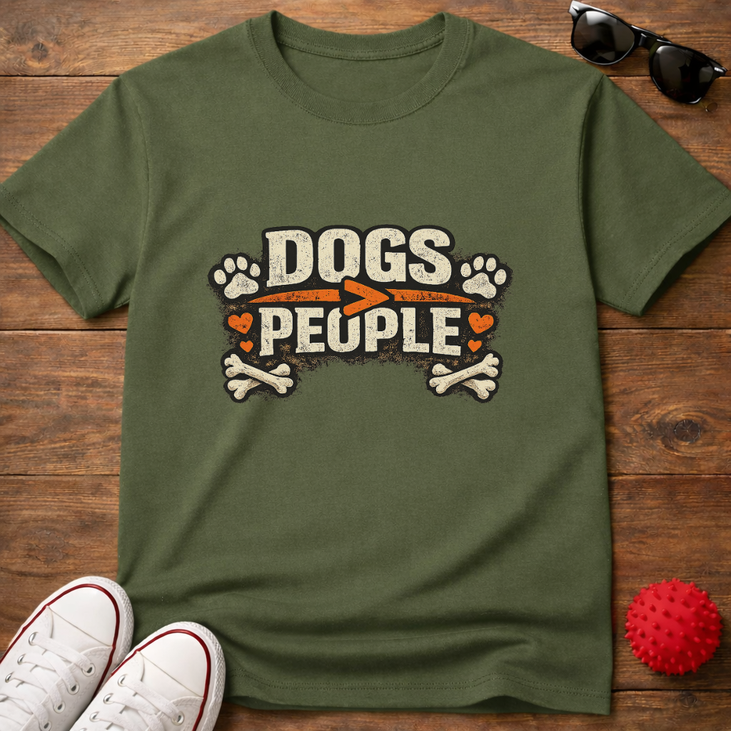 Greater Than People Tee