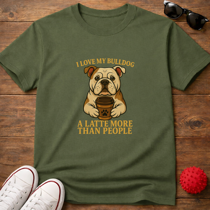 Bulldog Latte Tee