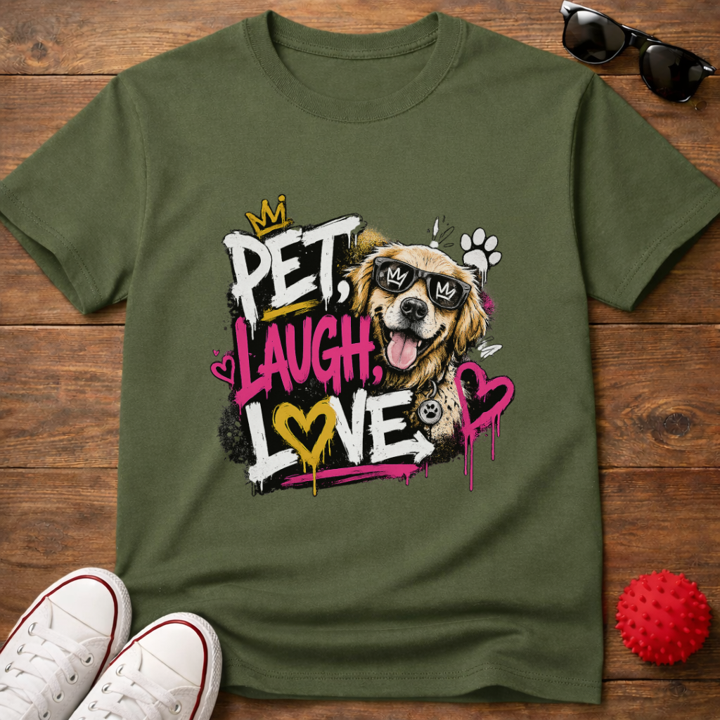 Pet Laugh Love Tee
