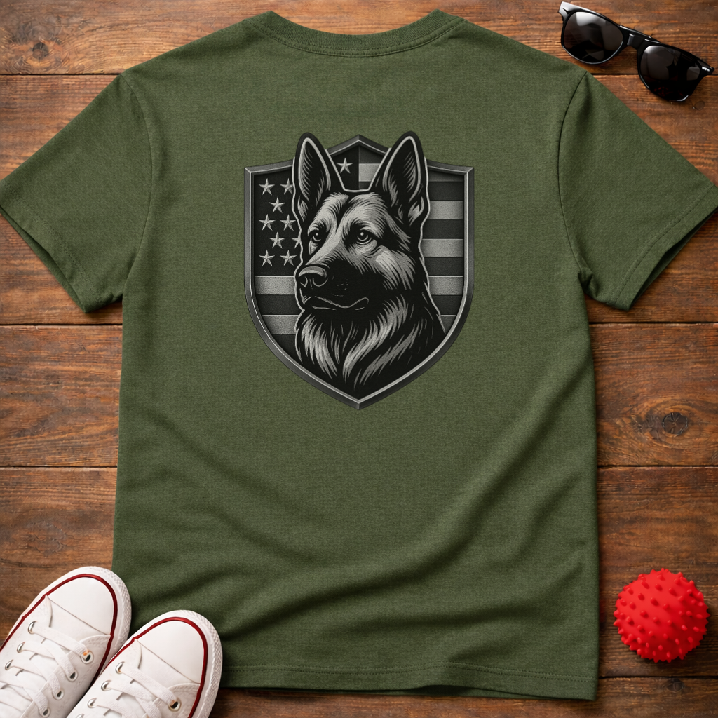 German Shepherd Shield Tee