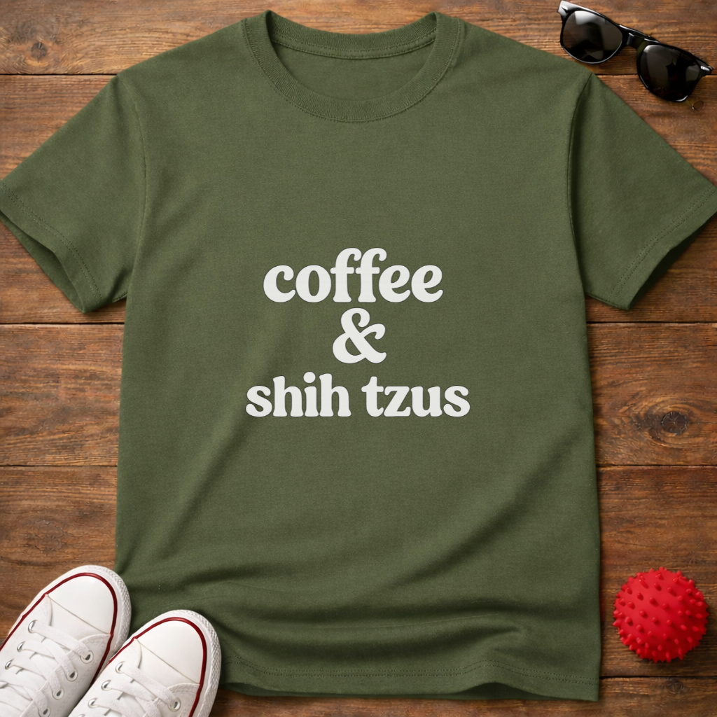 Coffee & Shih Tzus Tee