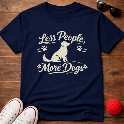Less People More Dogs Tee