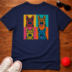Pop Art German Shepherd Tee