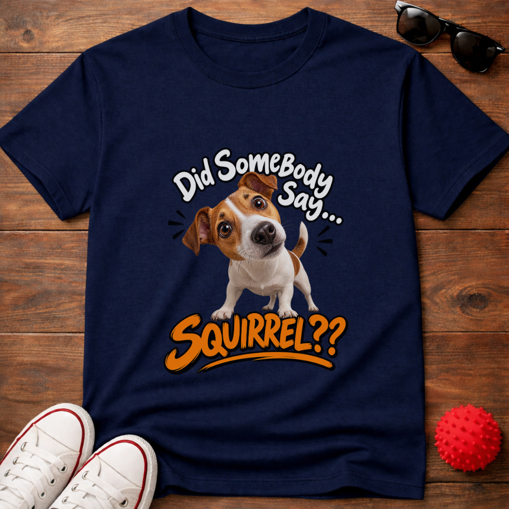 Jack Russell Squirrel Tee