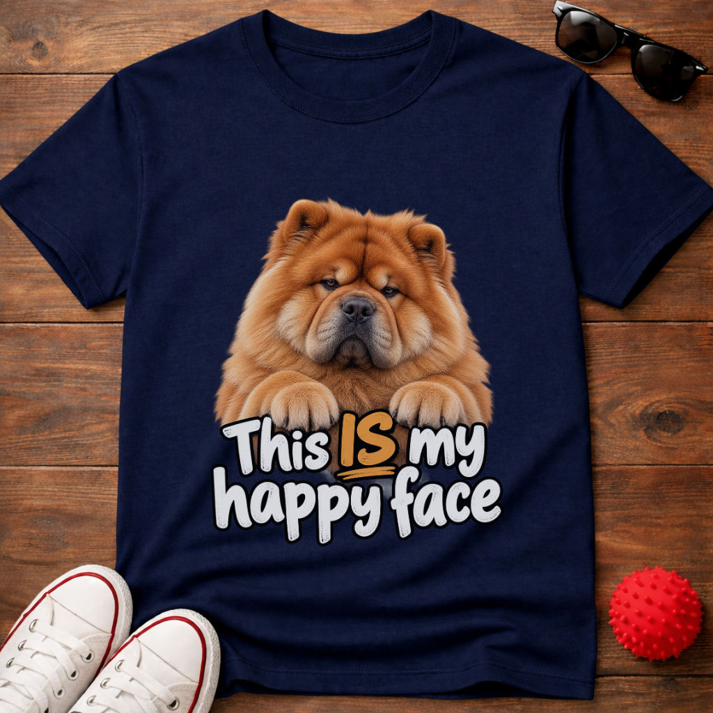 Chow Happy Face Tee