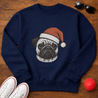 Pug Santa Sweatshirt