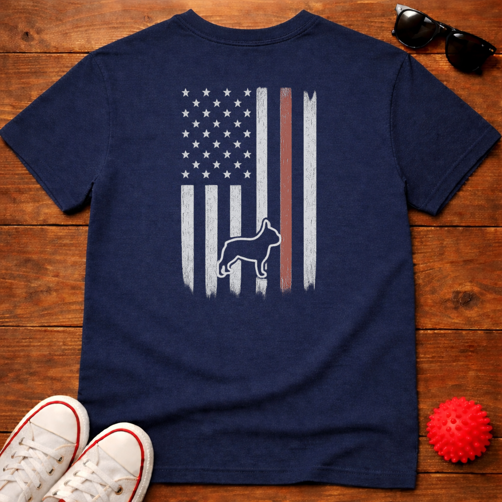 Frenchie Flag Tee