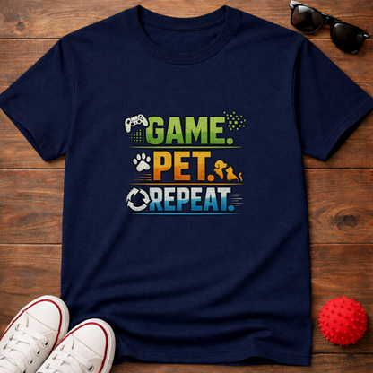 Game Pet Repeat Tee