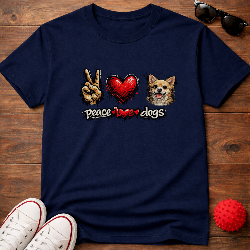 Peace Love Chihuahua Tee