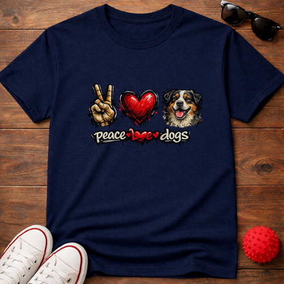 Peace Love Aussie Tee