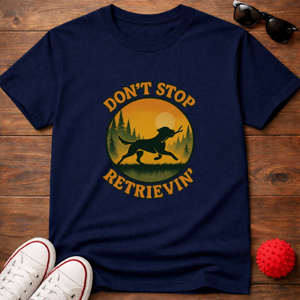 Don't Stop Retrievin' Tee