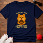 Pomeranian Latte Tee